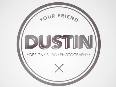 your friend dustin brand design dustin logo photography