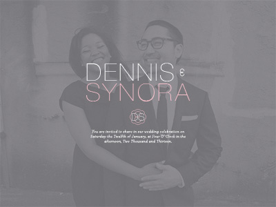 Wedding Site design web