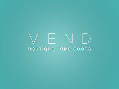 Mend Logo Round 1 helveties kerningx2 martha stewart mmmmodern