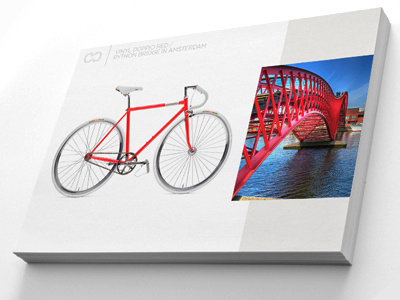 Creme Cycles bike creme cycles design print red