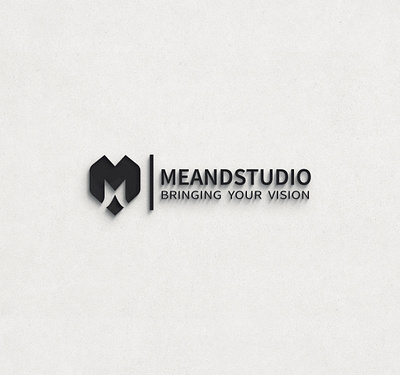 MEANDSTUDIO LOGO branding creative design graphic design logo vector