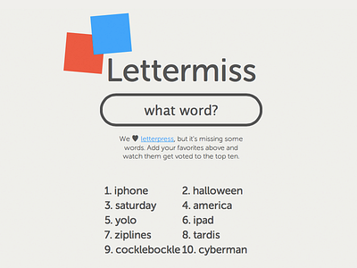 Lettermiss app atebits branding hacking ios letter letter press logo miss squares website weekend