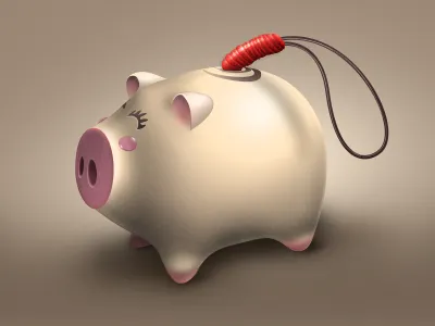 lovely pig china icon pig ui