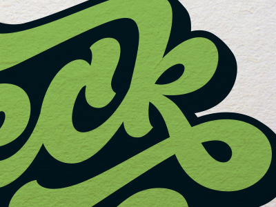 Check Sneak Peek lettering threewordadvice