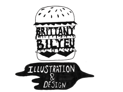 Logo black drawing hamburger illustration logo white