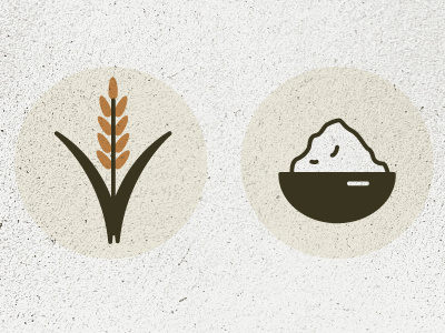 Paleo cartoon design icons illustration marks vector