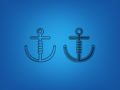 Anchor anchor branding illustration logo simple soon upcoming wip