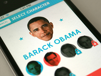 Talking Politics app interface iphone mobile politics president ui