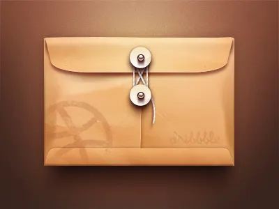 Dribbble Envelope icon sanadas ui