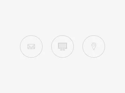 Minimal Buttons buttons clean clear icons minimal select
