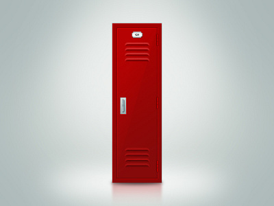 Locker app equipment icon interface locker school sports ui