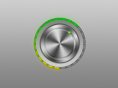 Clean Knob (Rebound) clean design knob led ui volume