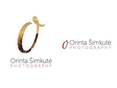 Orinta Simkute Fotografija branding identity logo logo design