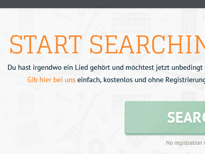 Header Detail header music pattern