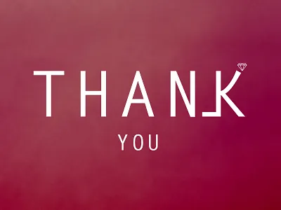 Thank You (Engagement) card diamond engagement kneel proposal thank thank you typography wedding you