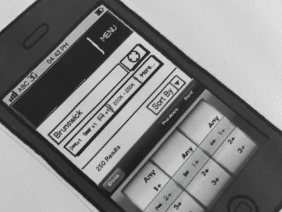 Quick prototyping iterative lean paper prototype usability ux wireframe