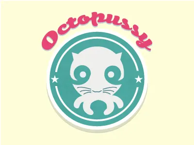 Octopussy design graphic icon illustration logo