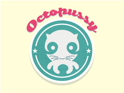 Octopussy design graphic icon illustration logo