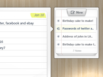 Browser notes widget app extension notes reminder widget