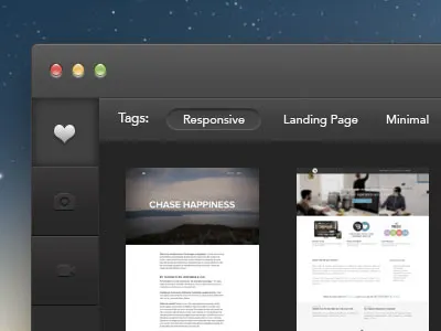 Capture App app desktop mac mac app ui