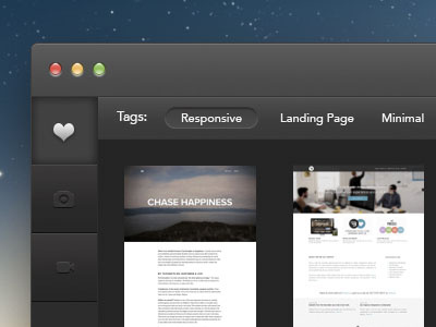 Capture App app desktop mac mac app ui