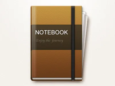 Notebook book icon ios iphone notebook texture
