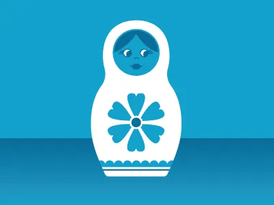 Russian Doll doll illustration russian doll
