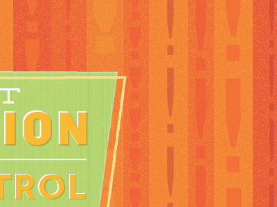 Header 4 deming exclamation mark knockout pattern verlag