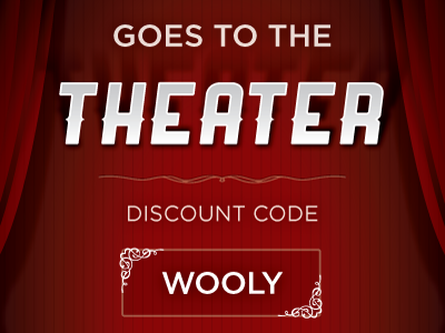 'Theater' Detail curtains fleuron gotham lost type ornament ranger shadows theater theatre theatre thirst