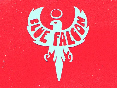 Bluefalcon Screenshot blue branding celebrity design down falcon filthy funk get graphic groovy identity internet local logo music new pop rochester rock support york