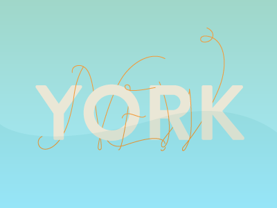 YORK, NEW design illustration lettering new york type typography