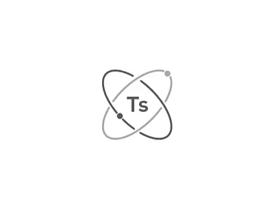 It's Science atoms brandmark logo science