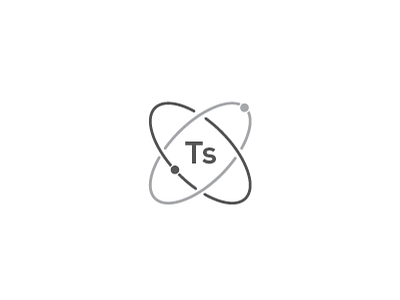 It's Science atoms brandmark logo science
