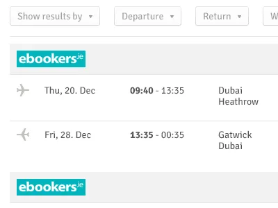 Flight filter drop down dropdown filter peter avey peteravey peteravey.com select