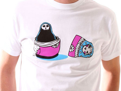 matroeska illustration t shirt