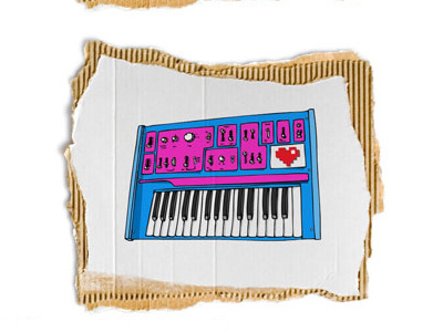 Illustration keyboard illustration