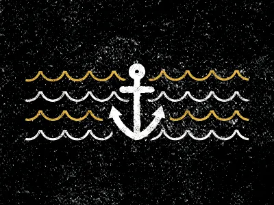 Now That We're Alive Art anchor annabel cassette tape nautical waves