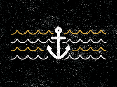 Now That We're Alive Art anchor annabel cassette tape nautical waves