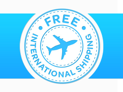 Free Shipping airplane blue free free shipping graphic international roundel shipping