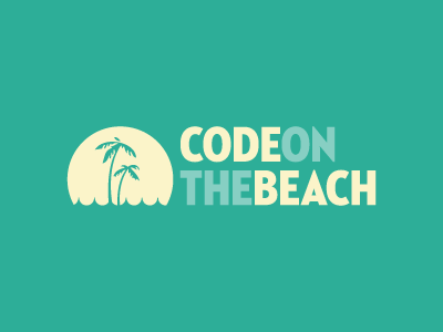 Cotb2 beach blue logo sand summer typography water