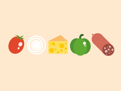 Food cheese illustration italian tomato onion pepper vector ﻿sausage