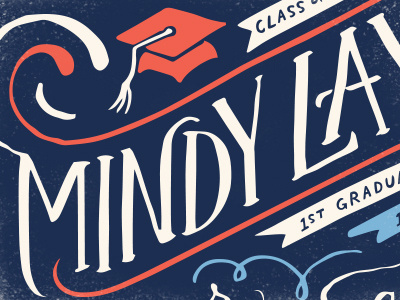 Graduation graduation illustration lettering