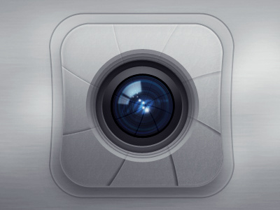 Camera Icon - Light Version calabur camera dribbble ice icon lewis light newman version