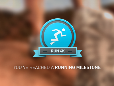 Milestone Badge badge fitness fitness website handsome milestone badge sessions web app web application