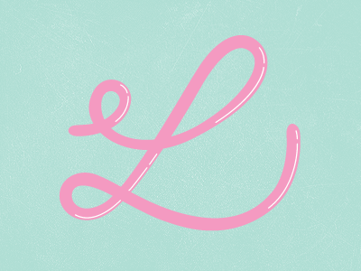 L cap hand lettering holy capadoodle l letter lettering pink typography