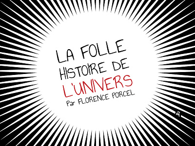 La Folle Histoire de l'Univers (Cover) cover illustration podcast