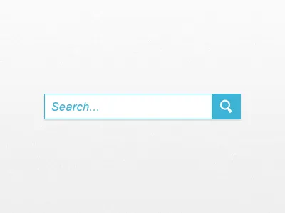 Search bar blue clean search search bar simple