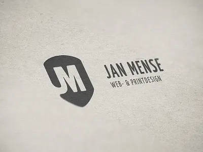 Logo Mockup branding j logo m