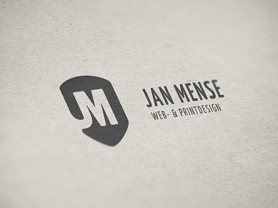 Logo Mockup branding j logo m