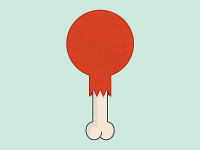 Turkey Leg bone holidays icon thanksgiving turkey leg